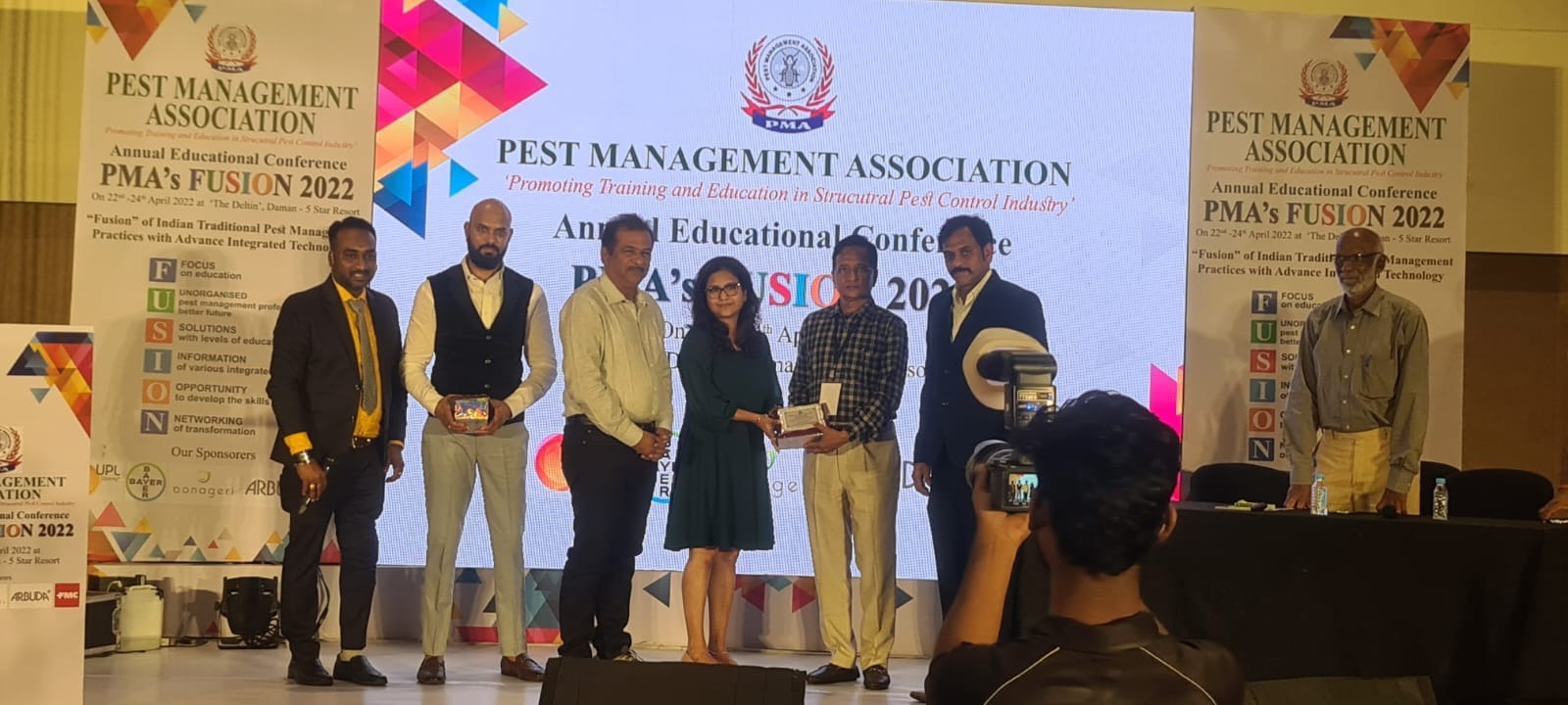 Photo by felicitation ceremony